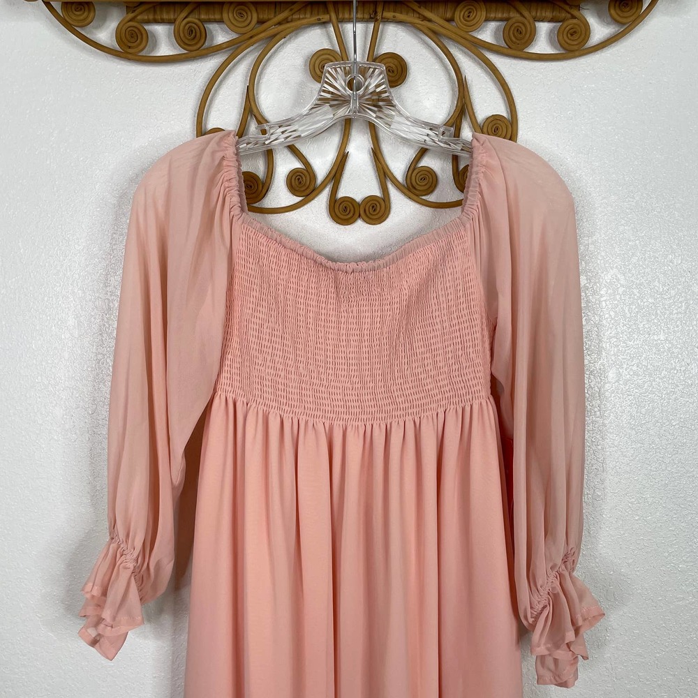 Alex Marie blush pink Maternity dress S